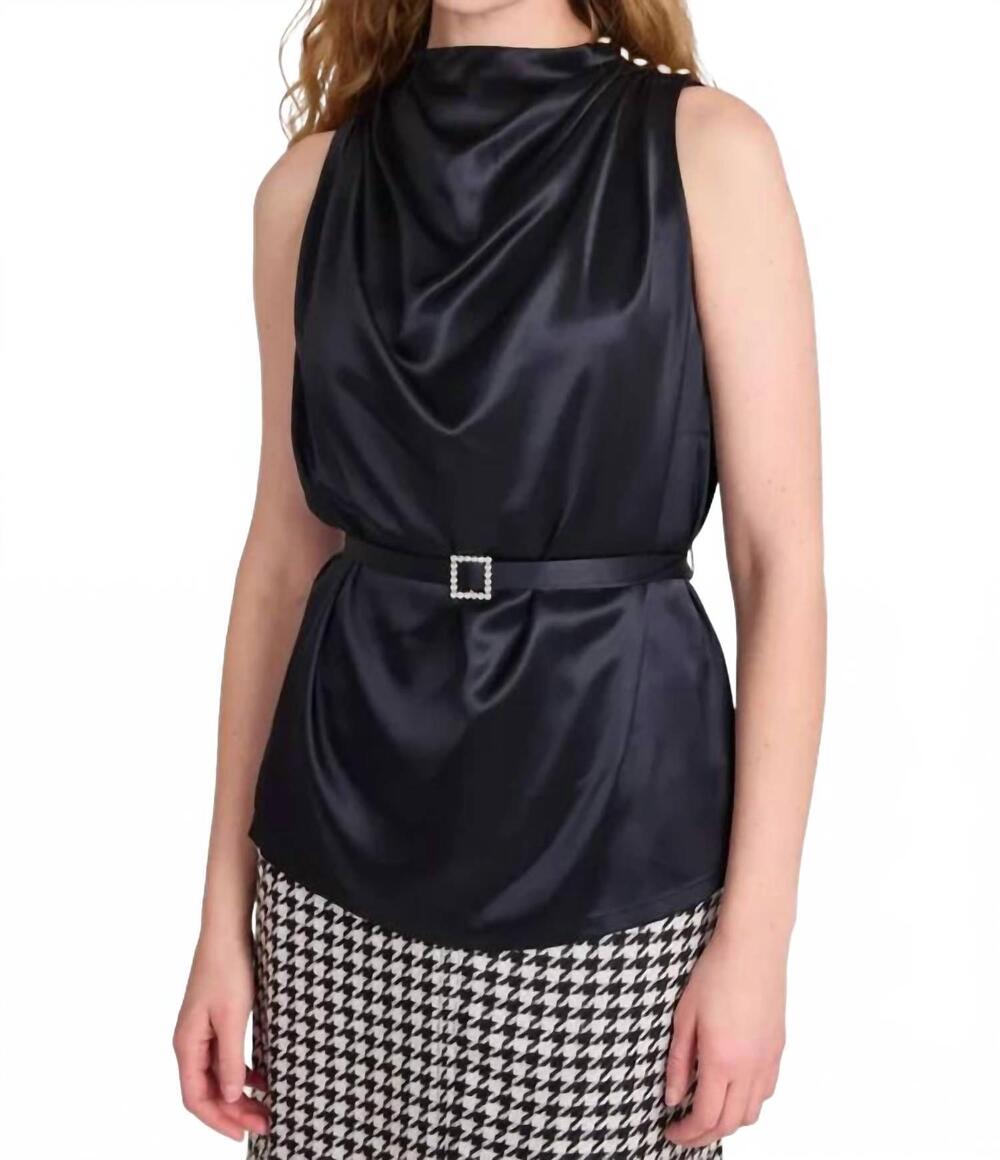 NEW S'EDGE bree top in onyx